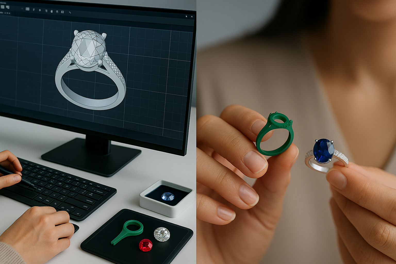 デジタルジュエリー製法